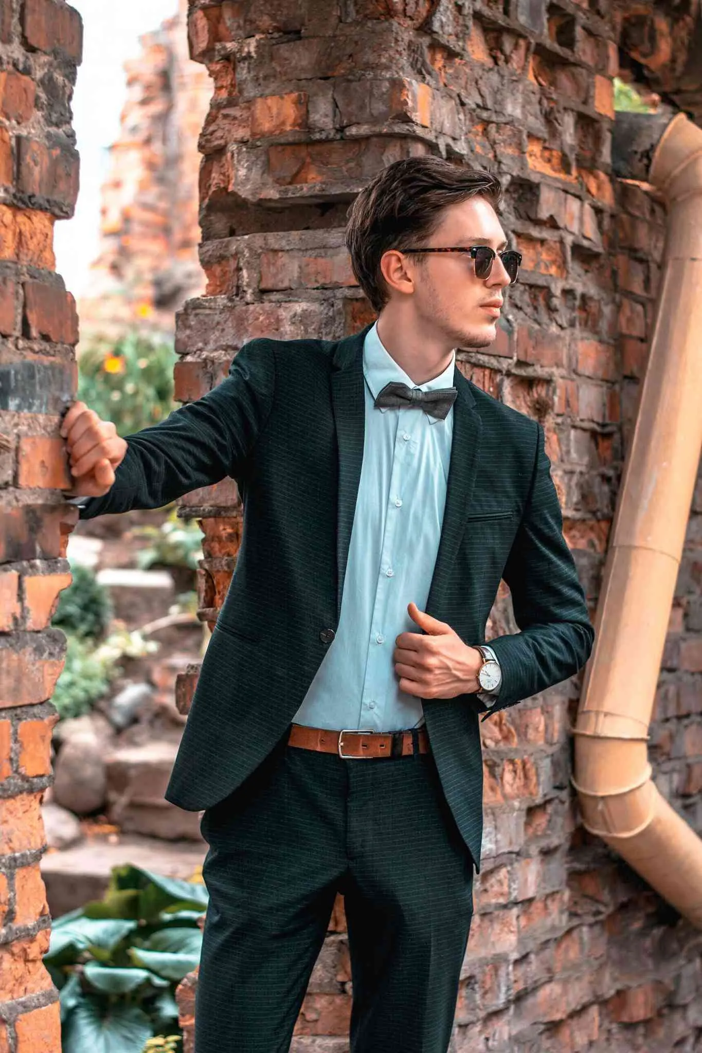 Brown wedding bow tie | Brown wedding bow tie
