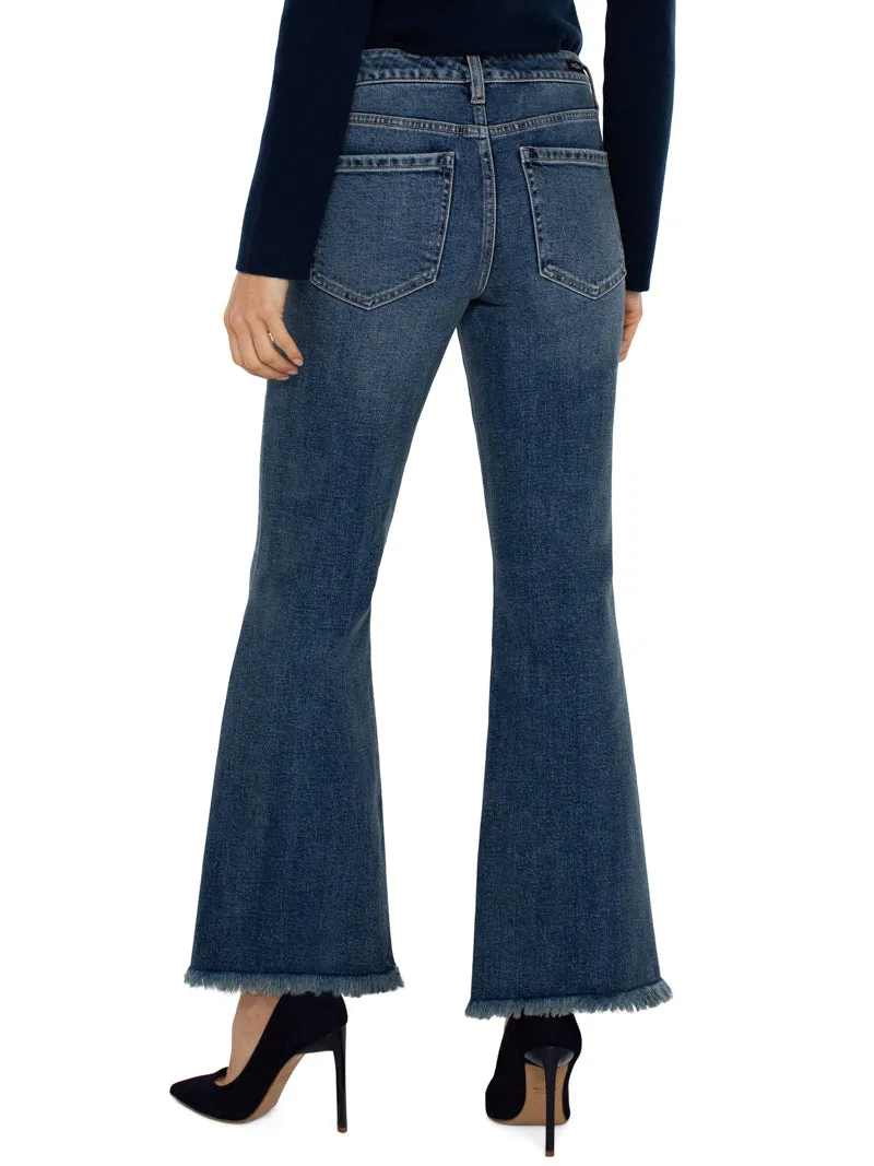 Liverpool Hannah with Front Seaming and Fray Hem - Goodwell
