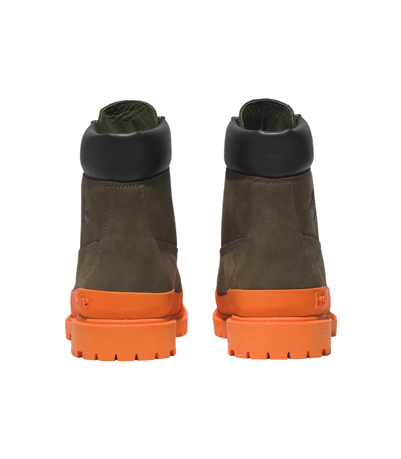 MENS TIMBERLAND® PREMIUM 6 RUBBER TOE WATERPROOF - GREEN/ORANGE