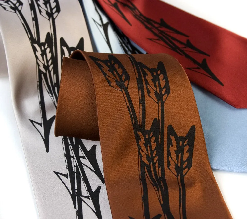 Quiver: Arrows Print Necktie