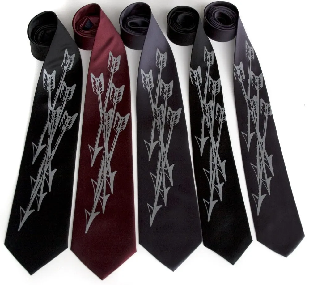 Quiver: Arrows Print Necktie