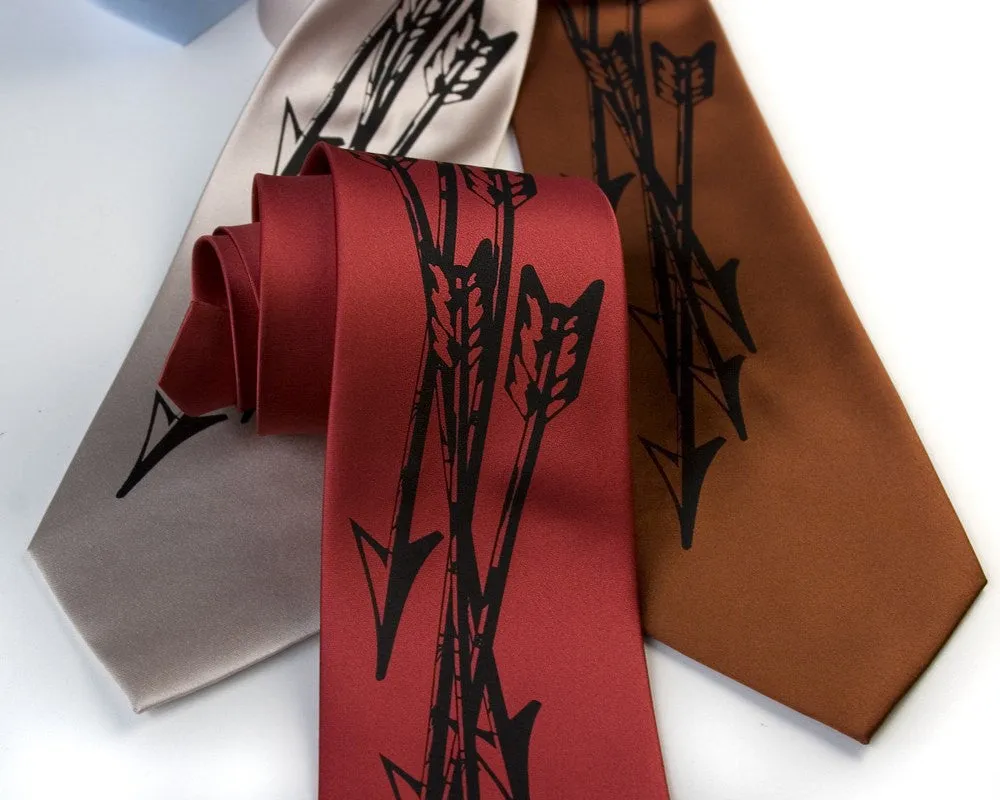 Quiver: Arrows Print Necktie