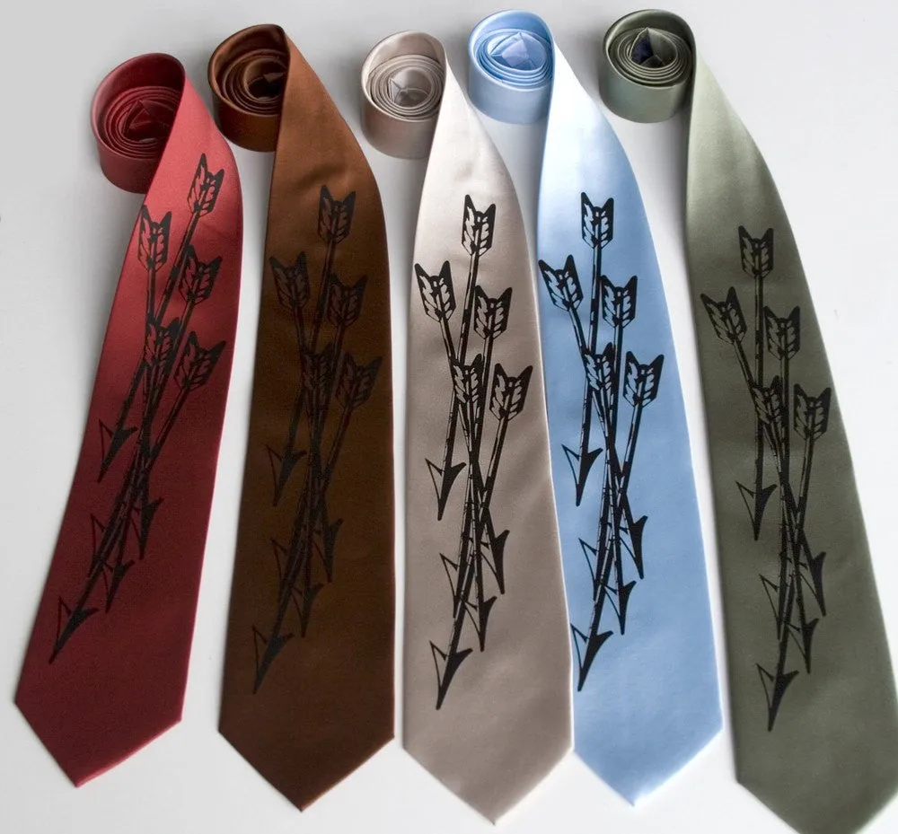 Quiver: Arrows Print Necktie