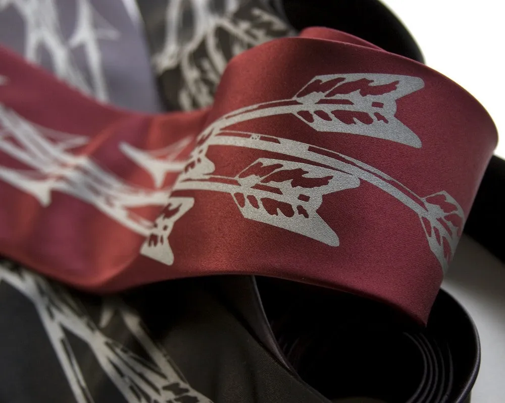 Quiver: Arrows Print Necktie