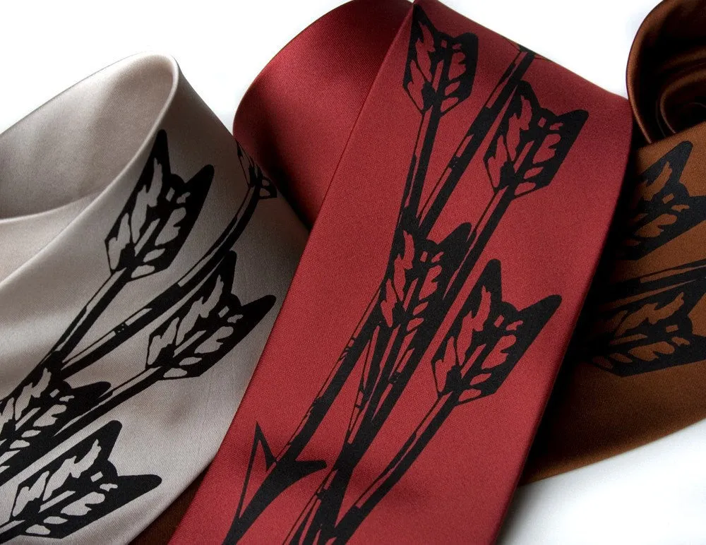 Quiver: Arrows Print Necktie