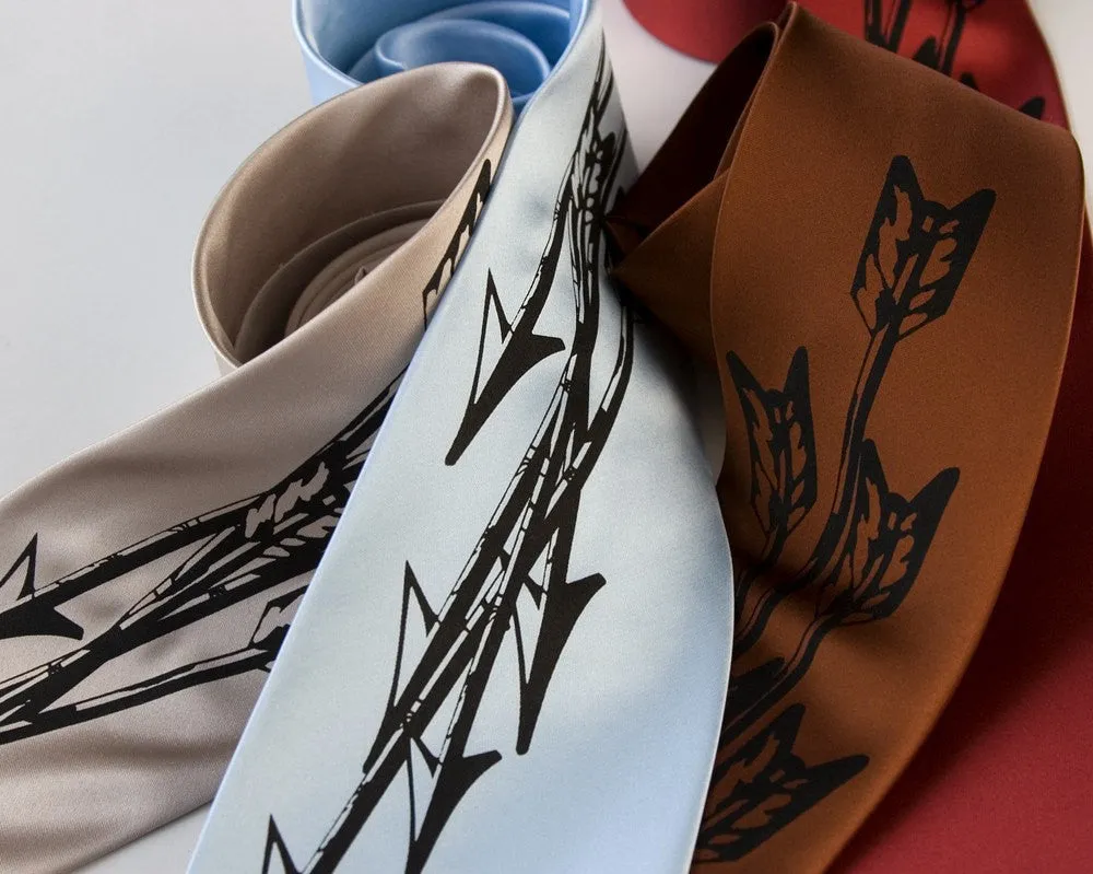 Quiver: Arrows Print Necktie
