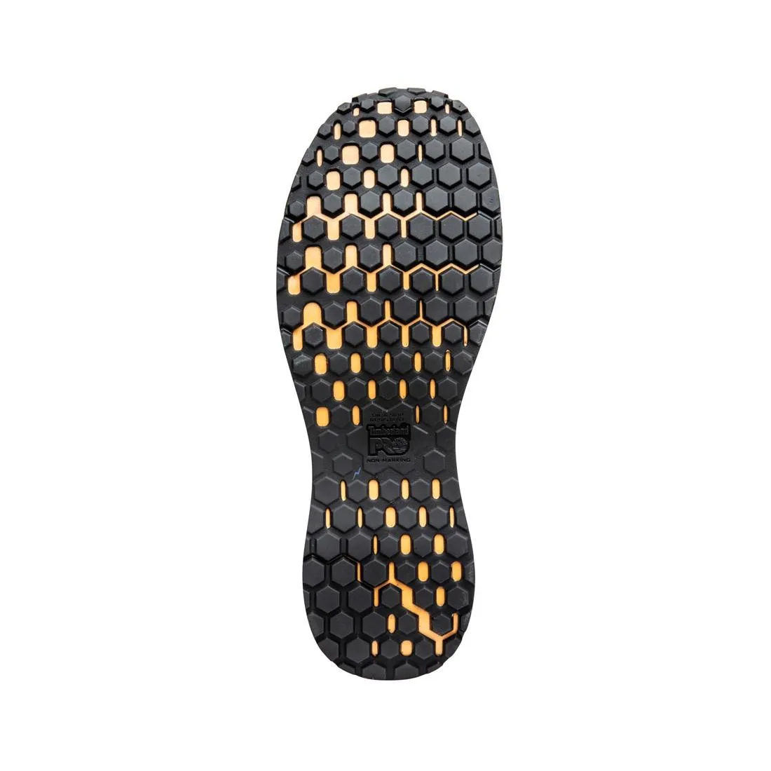 Reaxion Composite-Toe Work Shoe Black\Orange