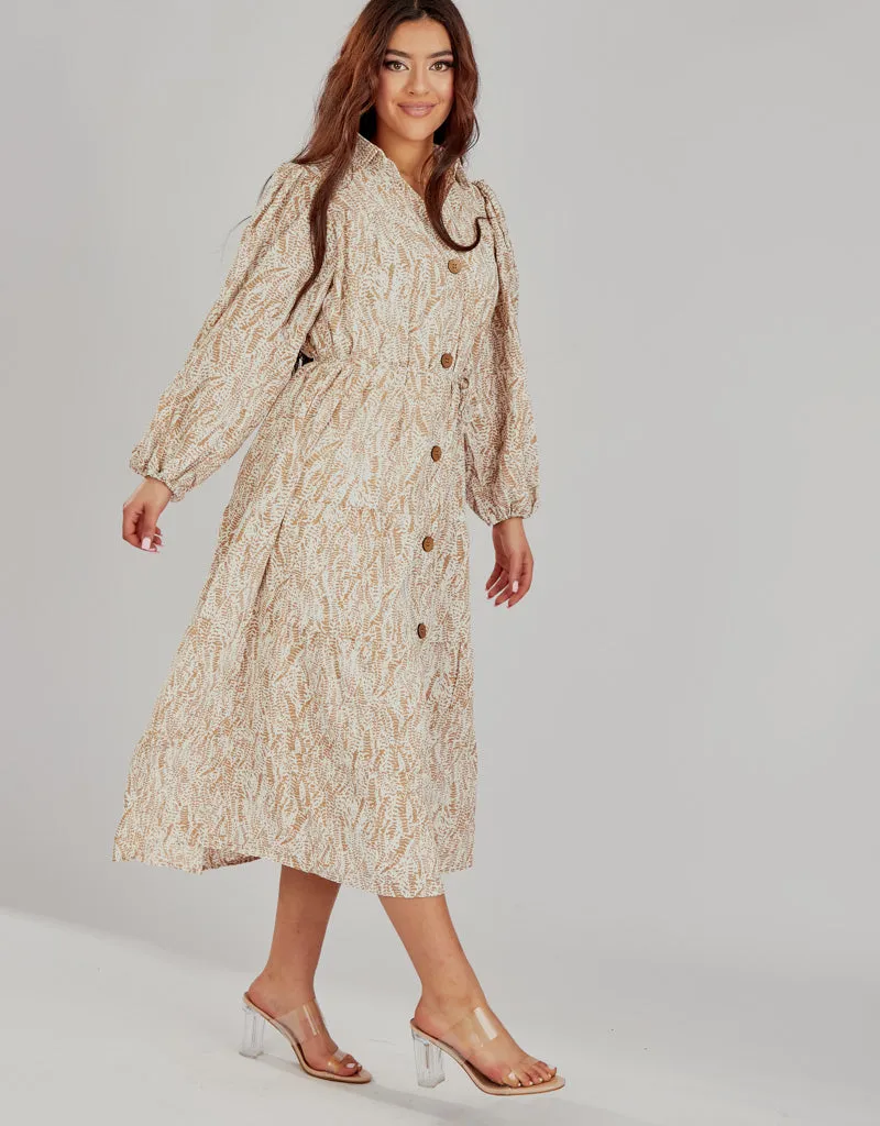 Sibel Print Dress