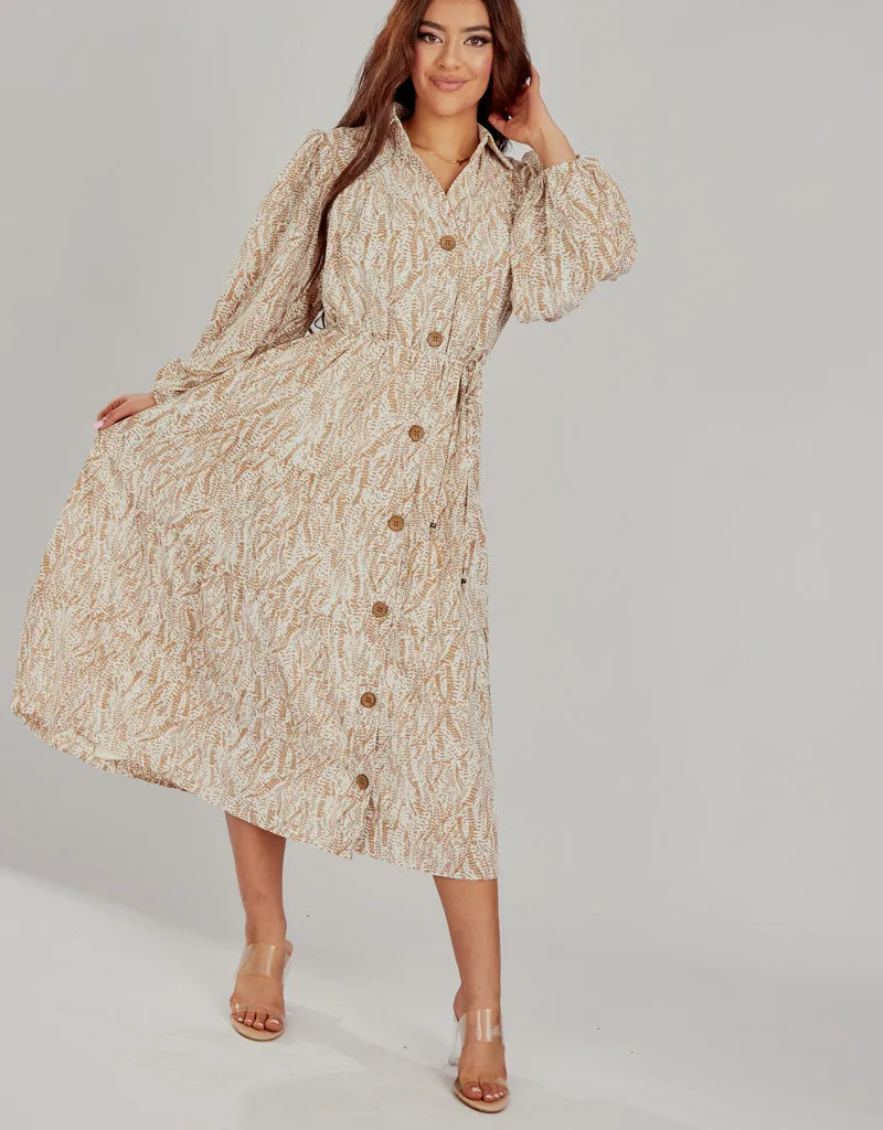 Sibel Print Dress
