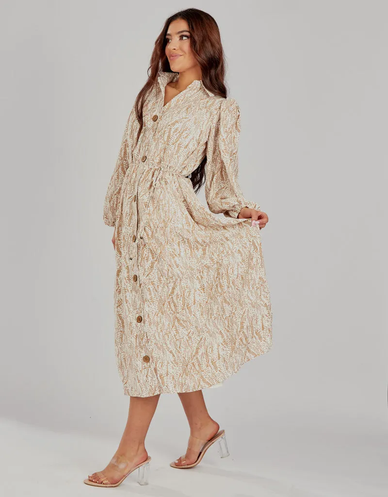 Sibel Print Dress
