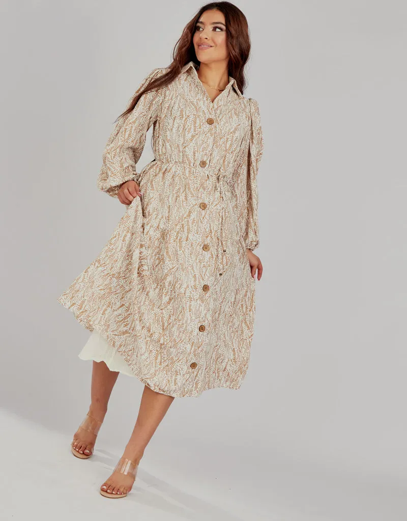 Sibel Print Dress