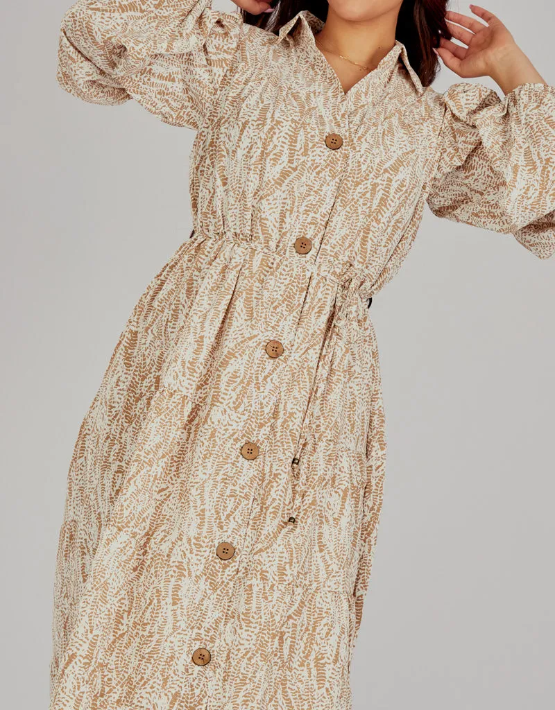Sibel Print Dress