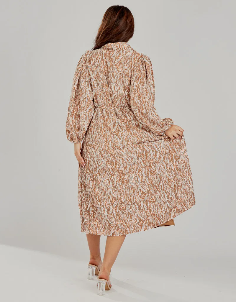Sibel Print Dress